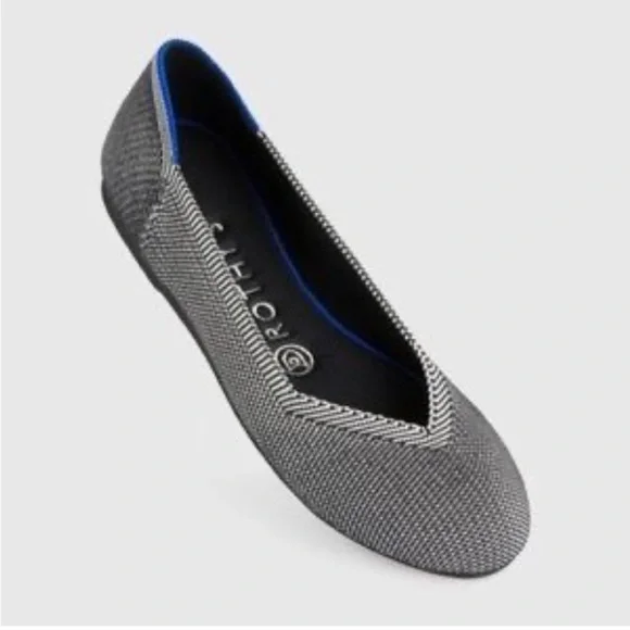 Rothy’s Navy Birdseye Round Toe Size 8 - Picture 3 of 15